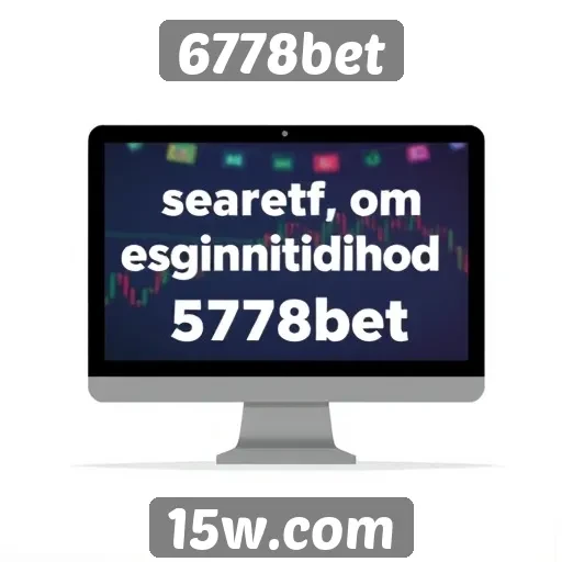 Aposte com responsabilidade no 6778bet