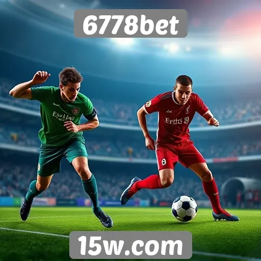 Apostas esportivas em alta no site 6778bet