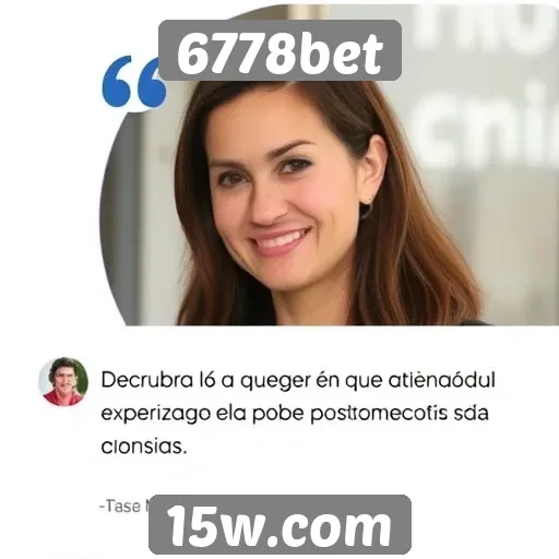 Feedback de usuários sobre a experiência no 6778bet