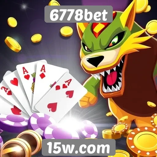 A variedade de jogos disponíveis no 6778bet